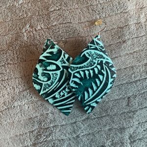 Turquoise - blue/green earrings